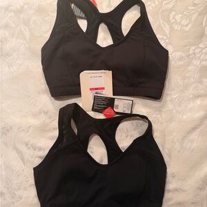 Oakley Jet Black Sports Bra (Lot of 2)